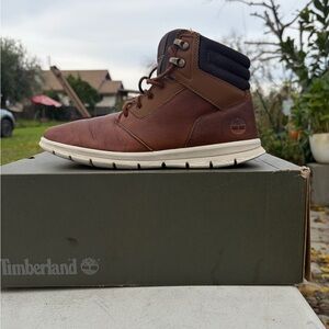 Timberland Graydon Men’s Chukka Boots Brown Leather Size 8.5